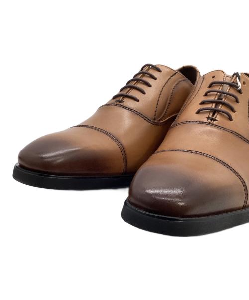 Modello madras（モデロマドラス）Modello madras (モデロマドラス) ストレートチップシューズ ブラウン サイズ:25.5 未使用品の古着・服飾アイテム