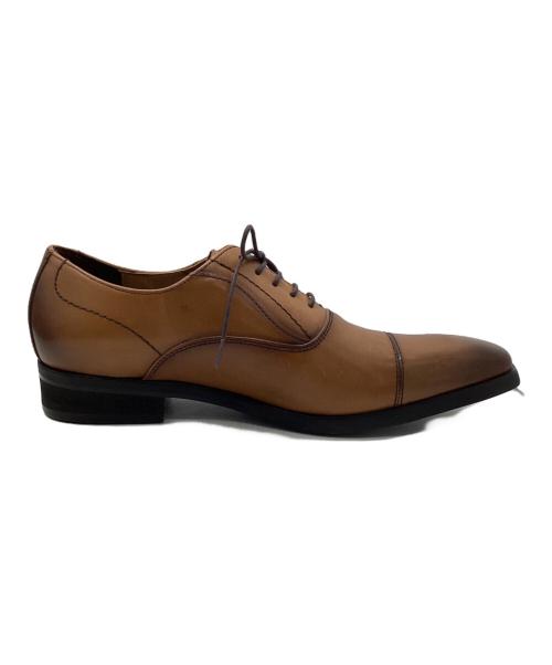 Modello madras（モデロマドラス）Modello madras (モデロマドラス) ストレートチップシューズ ブラウン サイズ:25.5 未使用品の古着・服飾アイテム