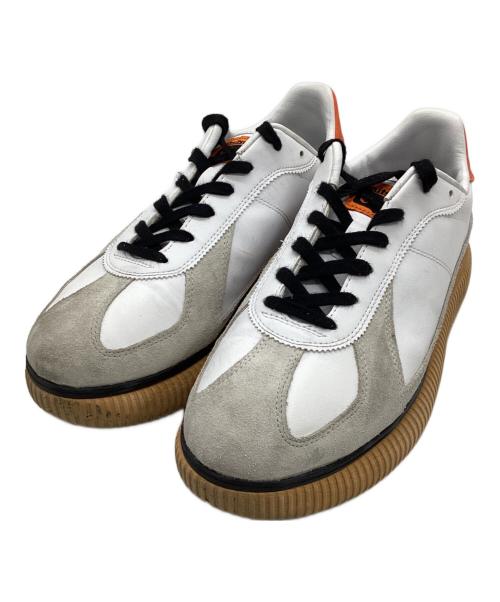 Onitsuka Tiger（オニツカタイガー）Onitsuka Tiger (オニツカタイガー) DELECITY ホワイト×オレンジ サイズ:28の古着・服飾アイテム