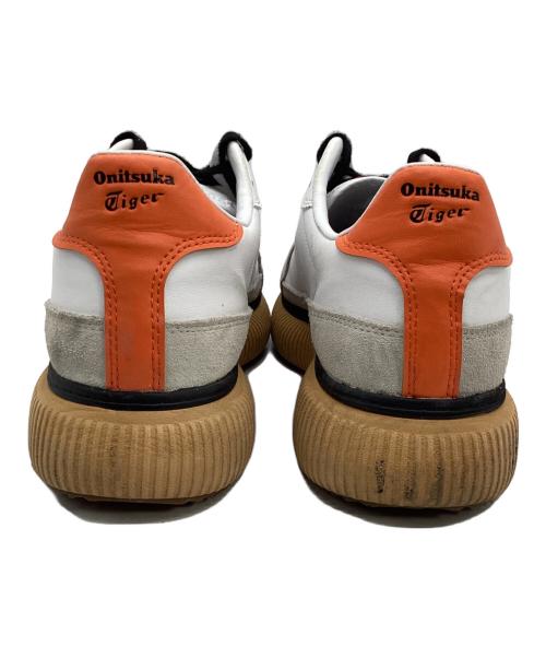 Onitsuka Tiger（オニツカタイガー）Onitsuka Tiger (オニツカタイガー) DELECITY ホワイト×オレンジ サイズ:28の古着・服飾アイテム
