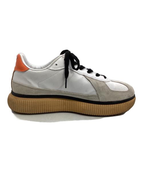 Onitsuka Tiger（オニツカタイガー）Onitsuka Tiger (オニツカタイガー) DELECITY ホワイト×オレンジ サイズ:28の古着・服飾アイテム