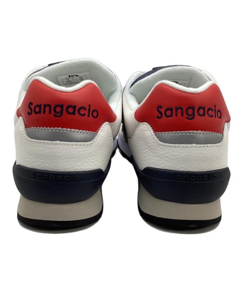 via SANGACIO（ヴィア・サンガチオ）via SANGACIO (ヴィア・サンガチオ) にゅ~ずスニーカー ホワイト×ネイビー サイズ:29の古着・服飾アイテム