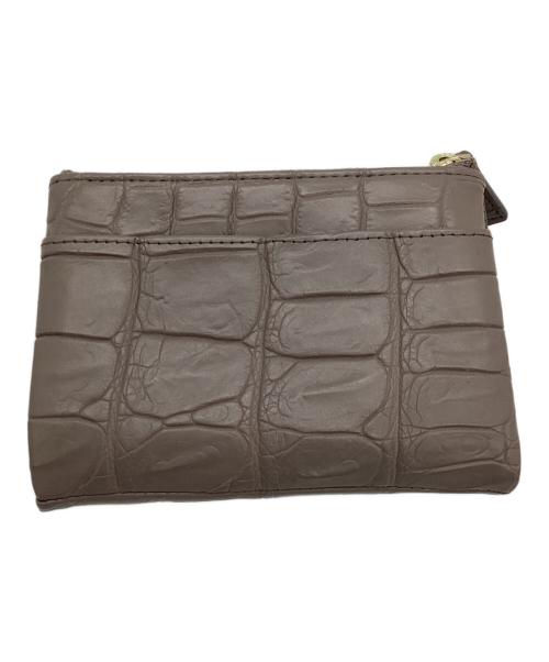 Alumuco（アルムコ）Alumuco (アルムコ) 2つ折り財布 ベージュの古着・服飾アイテム