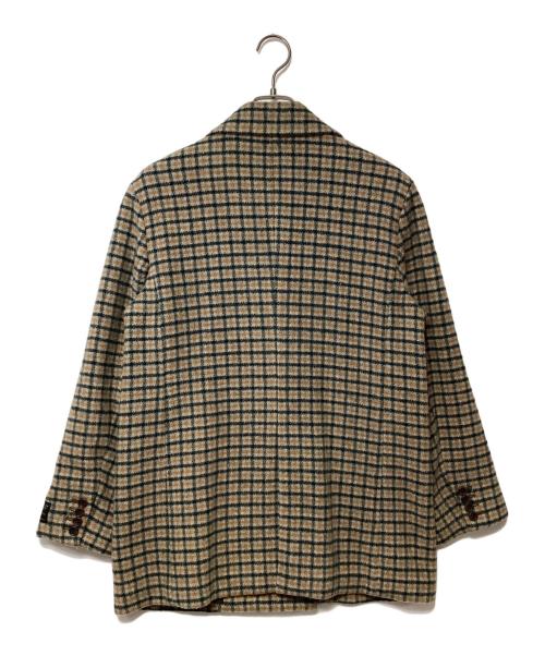 Ameri（アメリ）Ameri (アメリ) 21AW ECO WOOL BIG JACKET ブラウン×グリーン サイズ:Fの古着・服飾アイテム