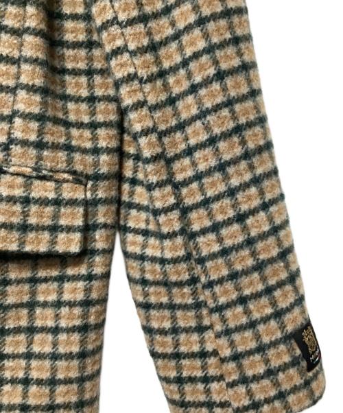 Ameri（アメリ）Ameri (アメリ) 21AW ECO WOOL BIG JACKET ブラウン×グリーン サイズ:Fの古着・服飾アイテム