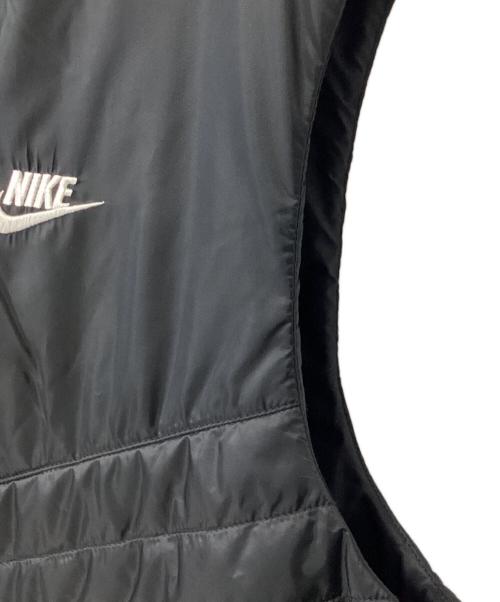 NIKE（ナイキ）NIKE (ナイキ) 中綿ベスト ブラック サイズ:XXLの古着・服飾アイテム