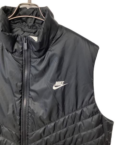 NIKE（ナイキ）NIKE (ナイキ) 中綿ベスト ブラック サイズ:XXLの古着・服飾アイテム