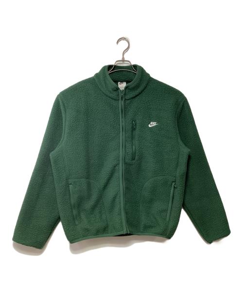 NIKE（ナイキ）NIKE (ナイキ) フリースジャケット グリーン サイズ:XLの古着・服飾アイテム