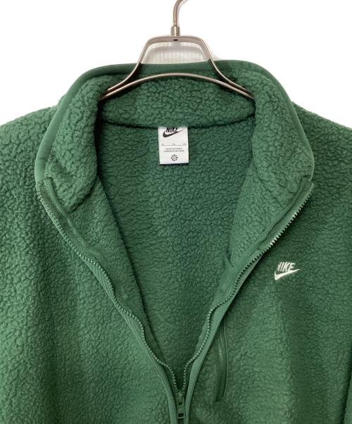 NIKE（ナイキ）NIKE (ナイキ) フリースジャケット グリーン サイズ:XLの古着・服飾アイテム