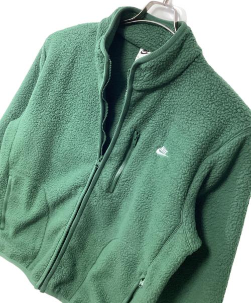 NIKE（ナイキ）NIKE (ナイキ) フリースジャケット グリーン サイズ:XLの古着・服飾アイテム