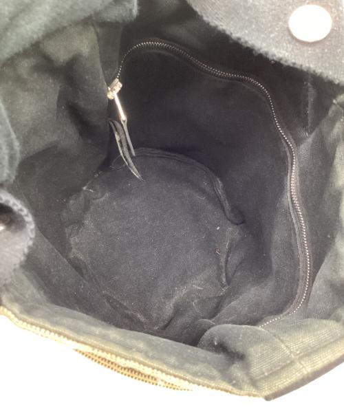 HERMES（エルメス）HERMES (エルメス) ハンドバッグ　サクソーPM ベージュ×ブラックの古着・服飾アイテム