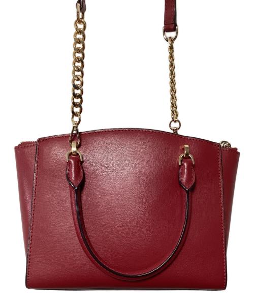 MICHAEL KORS（マイケル・コース）MICHAEL KORS (マイケル・コース) 2WAYバッグ レッドの古着・服飾アイテム