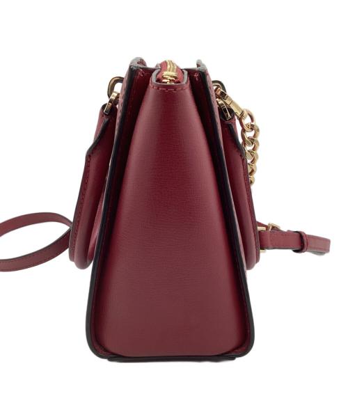 MICHAEL KORS（マイケル・コース）MICHAEL KORS (マイケル・コース) 2WAYバッグ レッドの古着・服飾アイテム
