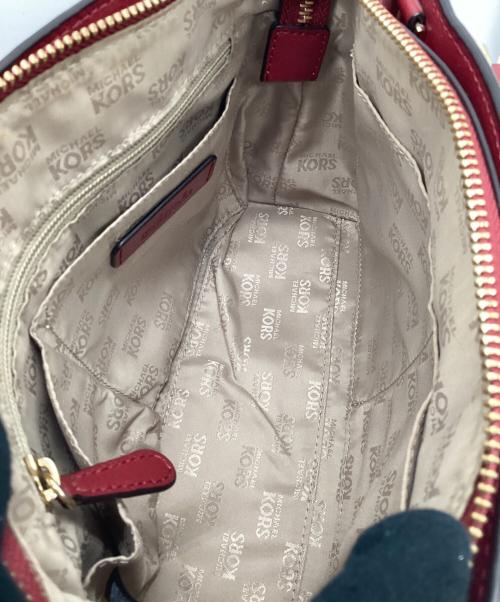 MICHAEL KORS（マイケル・コース）MICHAEL KORS (マイケル・コース) 2WAYバッグ レッドの古着・服飾アイテム