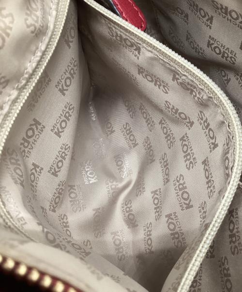 MICHAEL KORS（マイケル・コース）MICHAEL KORS (マイケル・コース) 2WAYバッグ レッドの古着・服飾アイテム