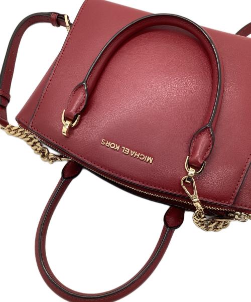 MICHAEL KORS（マイケル・コース）MICHAEL KORS (マイケル・コース) 2WAYバッグ レッドの古着・服飾アイテム