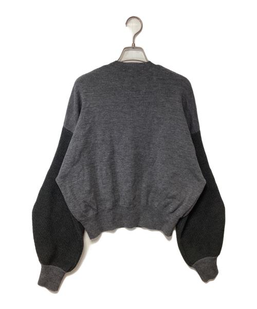 ENFOLD（エンフォルド）ENFOLD (エンフォルド) 厚手ニット グレー サイズ:38の古着・服飾アイテム
