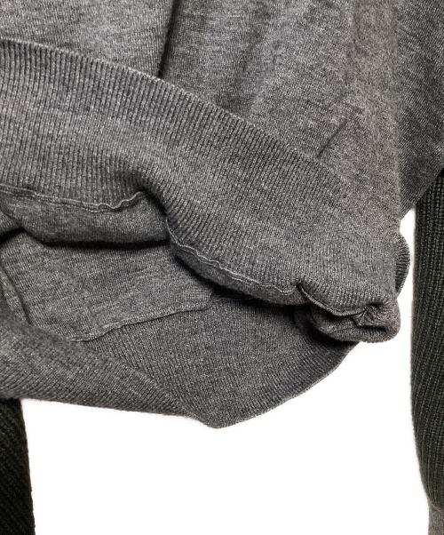 ENFOLD（エンフォルド）ENFOLD (エンフォルド) 厚手ニット グレー サイズ:38の古着・服飾アイテム