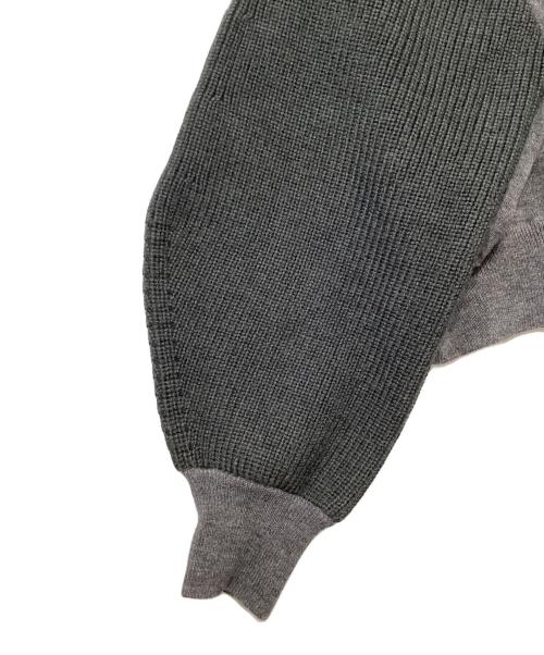 ENFOLD（エンフォルド）ENFOLD (エンフォルド) 厚手ニット グレー サイズ:38の古着・服飾アイテム