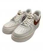 NIKEナイキ）の古着「Air Force 1 '07 LV8」｜ホワイト×ブラウン