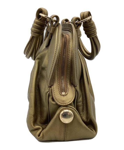 BALLY（バリー）BALLY (バリー) ハンドバッグ ゴールドカラーの古着・服飾アイテム