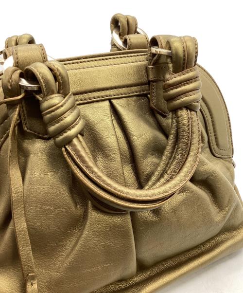 BALLY（バリー）BALLY (バリー) ハンドバッグ ゴールドカラーの古着・服飾アイテム