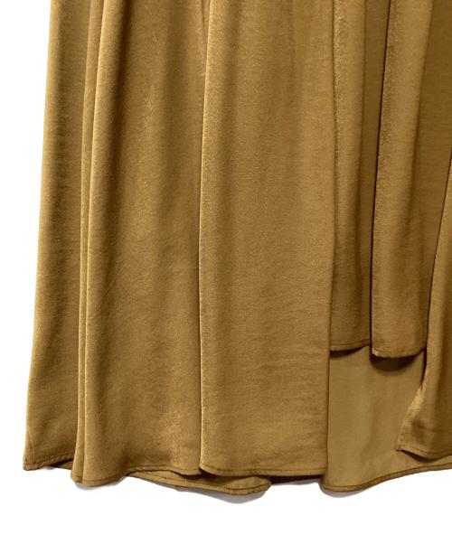 CLANE（クラネ）CLANE (クラネ) ティアードバックロングスカート ベージュ サイズ:1 未使用品の古着・服飾アイテム