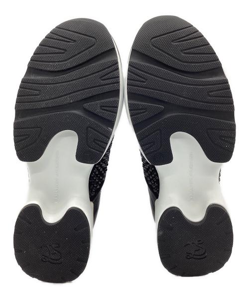 ermanno scervino（エルマノシェルビーノ）ermanno scervino (エルマノシェルビーノ) スタッズスニーカー ブラック サイズ:37 1/2の古着・服飾アイテム