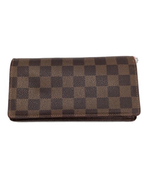 LOUIS VUITTON（ルイ ヴィトン）LOUIS VUITTON (ルイ ヴィトン) ポルト・カルト・クレディ ブラウンの古着・服飾アイテム