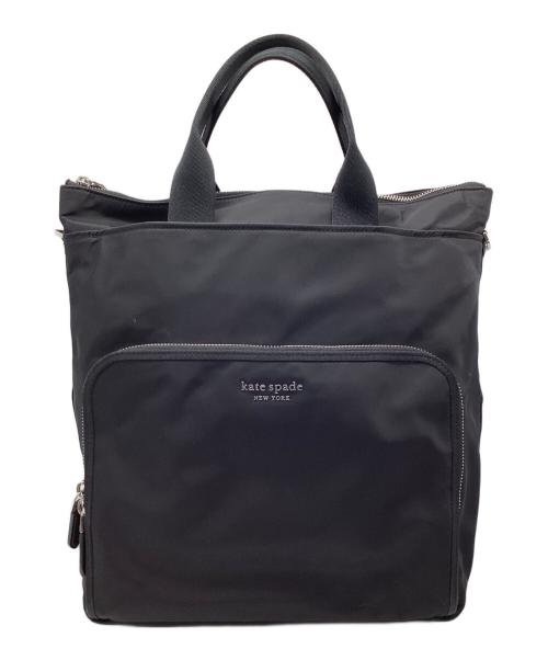Kate Spade（ケイトスペード）Kate Spade (ケイトスペード) コンバーチブルバックパック ブラックの古着・服飾アイテム