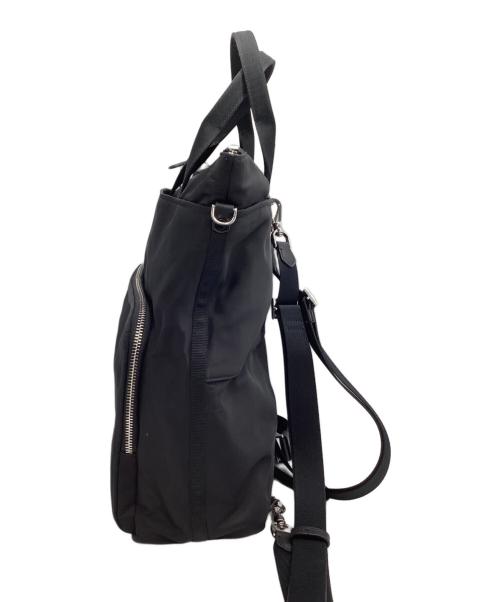 Kate Spade（ケイトスペード）Kate Spade (ケイトスペード) コンバーチブルバックパック ブラックの古着・服飾アイテム