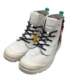 PALLADIUM（パラディウム）の古着「ハイカットスニーカー」｜オフホワイト