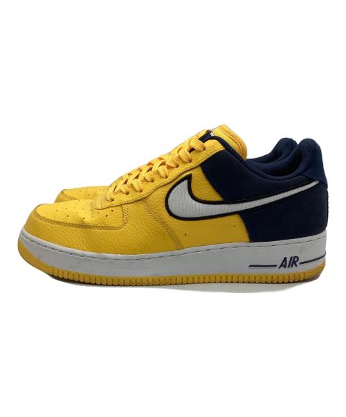 NIKE（ナイキ）NIKE (ナイキ) Nike Air Force 1 Low '07 LV8 1 イエロー×ネイビー サイズ:28の古着・服飾アイテム