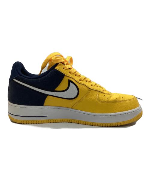 NIKE（ナイキ）NIKE (ナイキ) Nike Air Force 1 Low '07 LV8 1 イエロー×ネイビー サイズ:28の古着・服飾アイテム