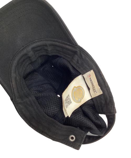 MONCLER（モンクレール）MONCLER (モンクレール) キャップ　BERRETTO BASEBALL ブラックの古着・服飾アイテム