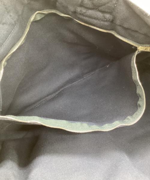 HERMES（エルメス）HERMES (エルメス) キャンバストートバッグ　ドーヴィルMM ネイビーの古着・服飾アイテム