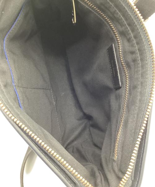 PAUL SMITH（ポールスミス）PAUL SMITH (ポールスミス) レザーショルダーバッグ ネイビーの古着・服飾アイテム