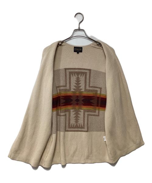 PENDLETON（ペンドルトン）PENDLETON (ペンドルトン) 厚手カーディガン ベージュ サイズ:Mの古着・服飾アイテム