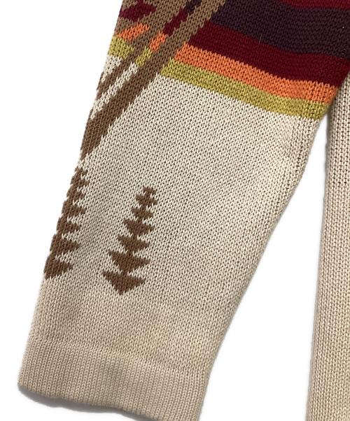 PENDLETON（ペンドルトン）PENDLETON (ペンドルトン) 厚手カーディガン ベージュ サイズ:Mの古着・服飾アイテム