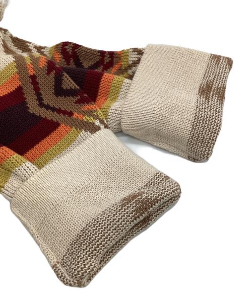 PENDLETON（ペンドルトン）PENDLETON (ペンドルトン) 厚手カーディガン ベージュ サイズ:Mの古着・服飾アイテム