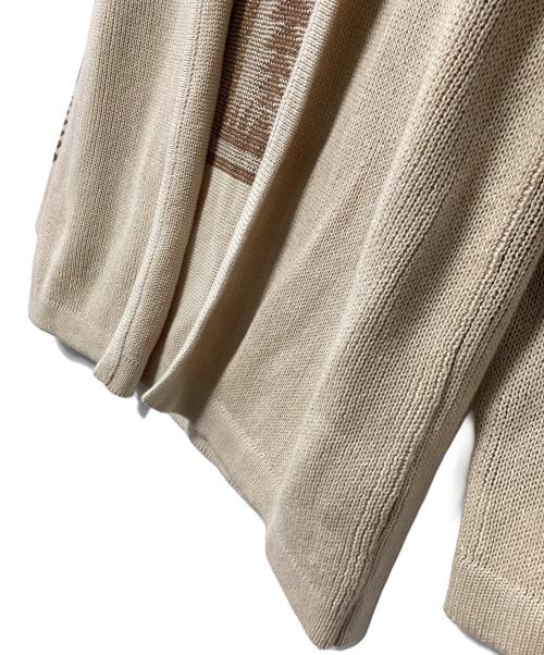 PENDLETON（ペンドルトン）PENDLETON (ペンドルトン) 厚手カーディガン ベージュ サイズ:Mの古着・服飾アイテム