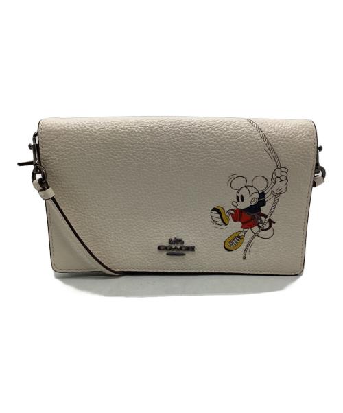 COACH×Disney（コーチ×ディズニー）COACH×Disney (コーチ×ディズニー) ショルダーバッグ アイボリーの古着・服飾アイテム