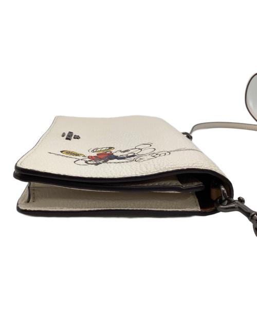 COACH×Disney（コーチ×ディズニー）COACH×Disney (コーチ×ディズニー) ショルダーバッグ アイボリーの古着・服飾アイテム