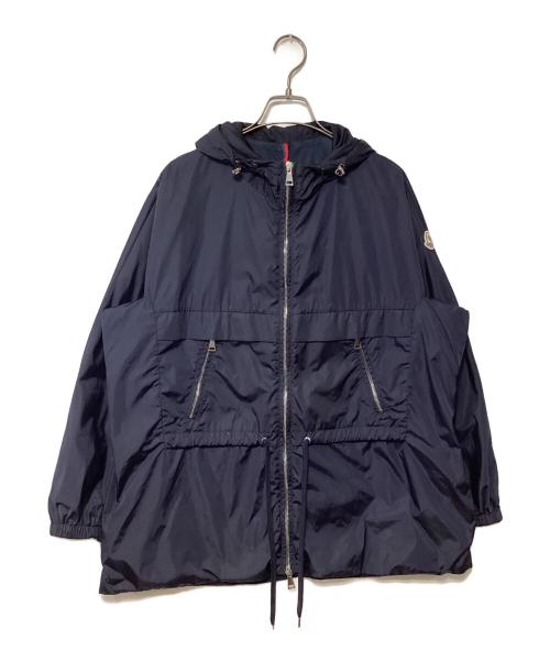 MONCLER（モンクレール）MONCLER (モンクレール) ナイロンフーテッドジャケット　SANVEL ネイビー サイズ:2の古着・服飾アイテム