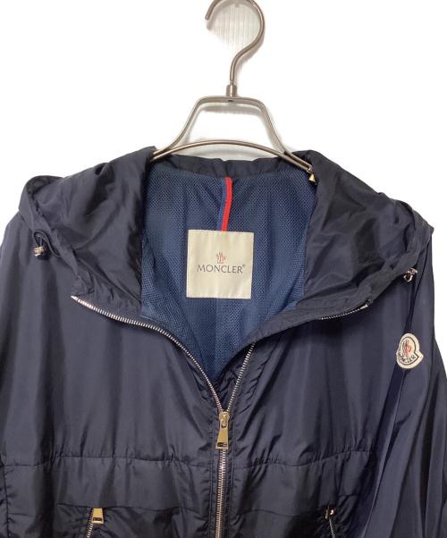 MONCLER（モンクレール）MONCLER (モンクレール) ナイロンフーテッドジャケット　SANVEL ネイビー サイズ:2の古着・服飾アイテム