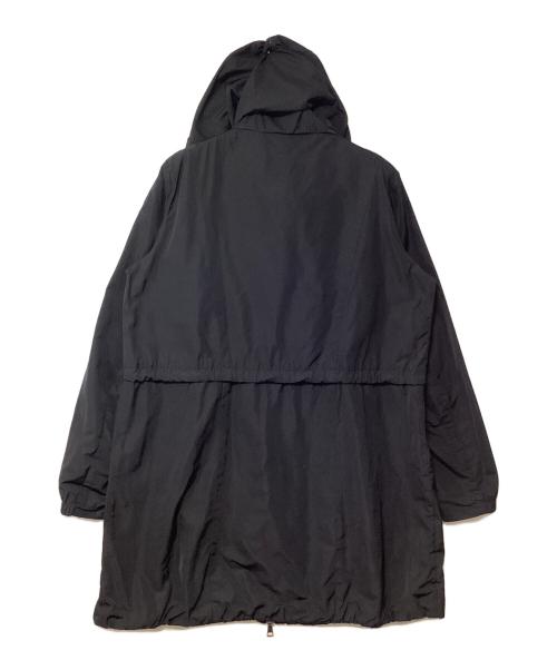 MONCLER（モンクレール）MONCLER (モンクレール) ロングスプリングコート　TOPAZ ブラック サイズ:3の古着・服飾アイテム