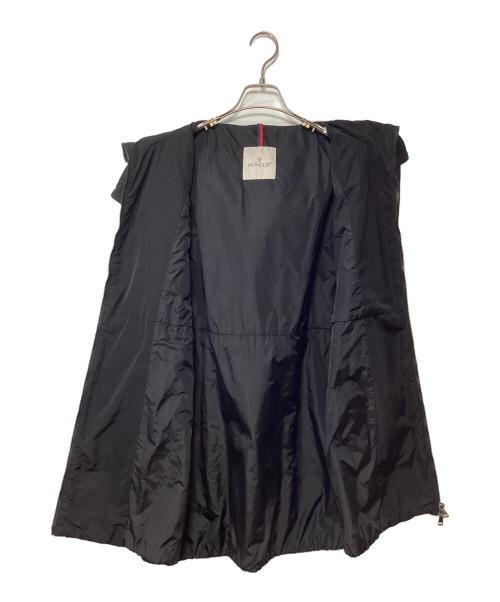 MONCLER（モンクレール）MONCLER (モンクレール) ロングスプリングコート　TOPAZ ブラック サイズ:3の古着・服飾アイテム