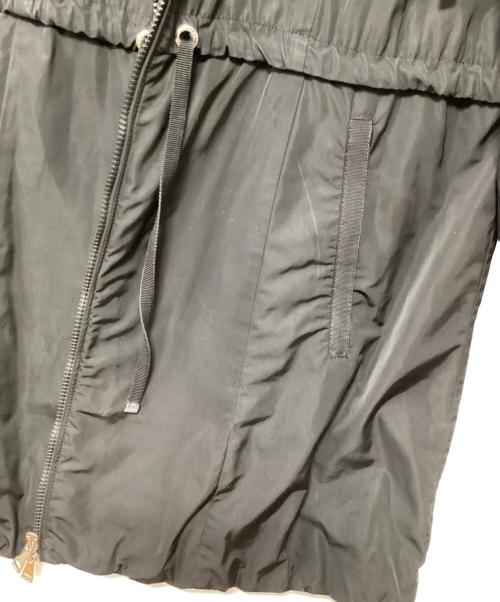 MONCLER（モンクレール）MONCLER (モンクレール) ロングスプリングコート　TOPAZ ブラック サイズ:3の古着・服飾アイテム
