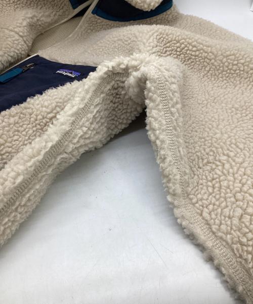 Patagonia（パタゴニア）Patagonia (パタゴニア) Classic Retro-X ベージュ×ネイビー サイズ:Lの古着・服飾アイテム