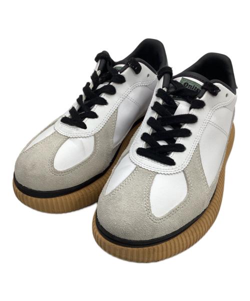 Onitsuka Tiger（オニツカタイガー）Onitsuka Tiger (オニツカタイガー) スニーカー ホワイト×グレー サイズ:23.5の古着・服飾アイテム